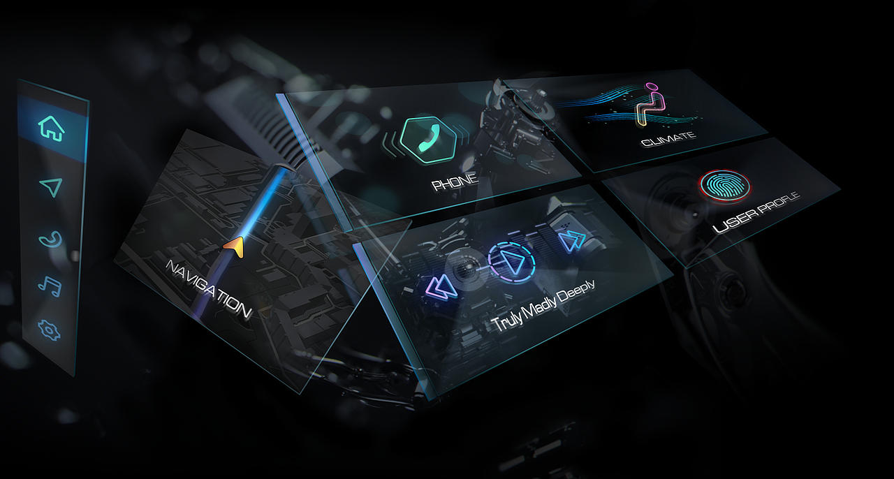 HMI概念方案（图ZMjI4NjgxOTQ4） - 软件界面 - 站酷设计师Leafzombie原创素材 - 站酷ZCOOL