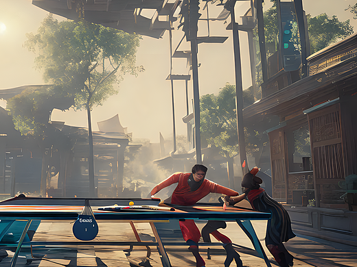 #站酷梦笔#pingpong