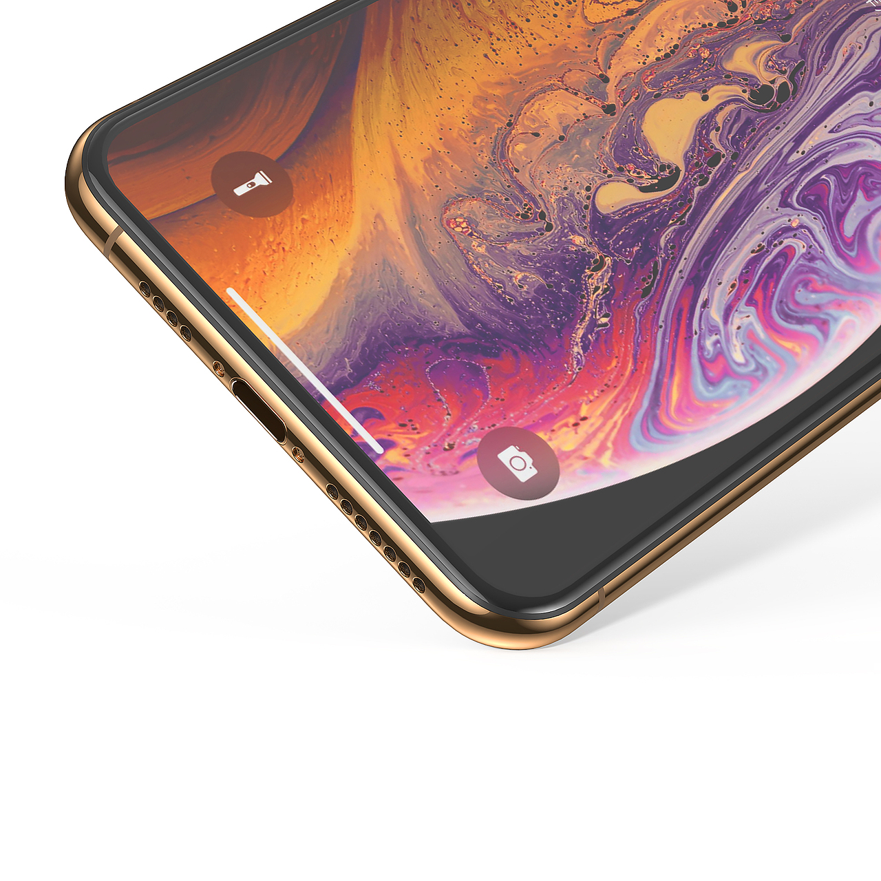 iPhone XS Max 3D渲染模型