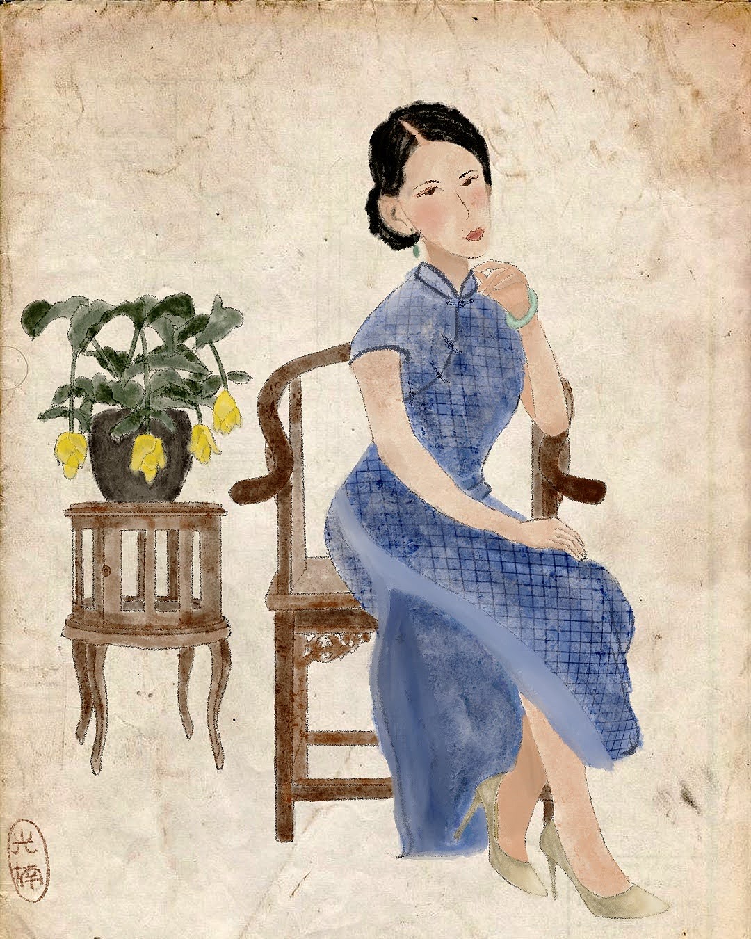 文人 香气 时代（图ZMjUzNzI3OTQ4） - 商业插画 - 站酷设计师插画BoNanCible原创素材 - 站酷ZCOOL