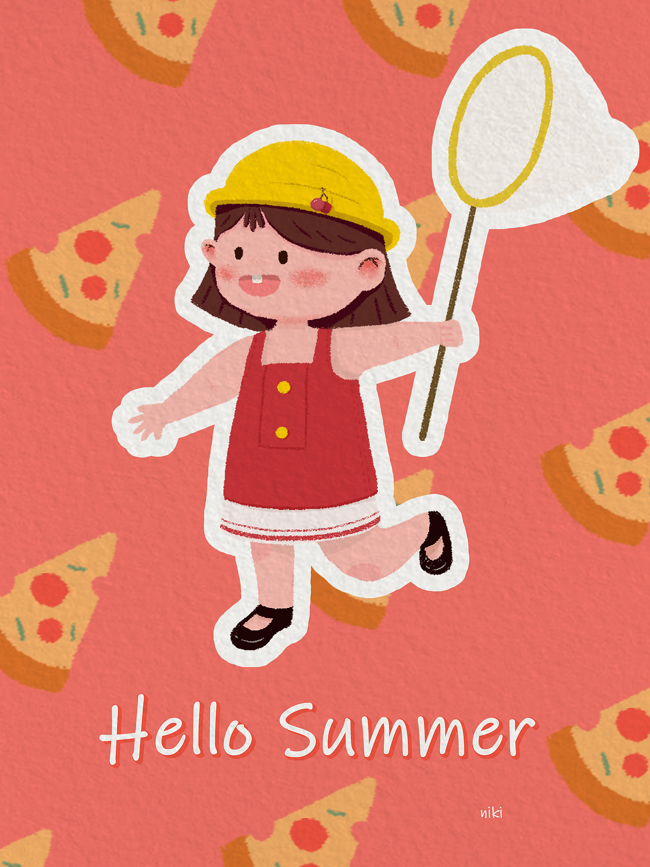 Hello Summer（图ZMTU5NTc0ODAw） - 创作习作 - 站酷设计师小猴哥_原创素材 - 站酷ZCOOL
