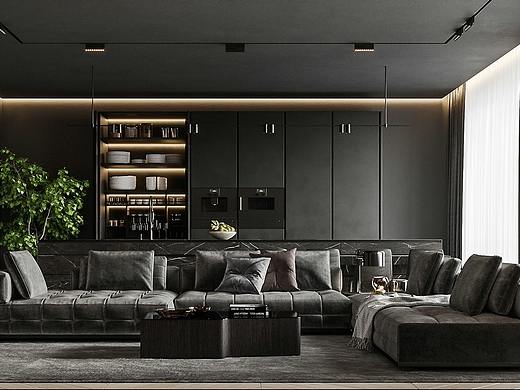 炫酷高级黑--这样的设计很高级！