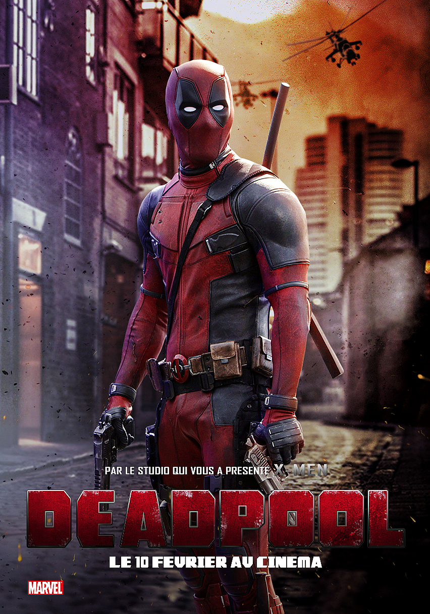 死侍海报合成-附过程（图ZNTI2NjI2MzI=） - 海报 - 站酷设计师Hydra_can原创素材 - 站酷ZCOOL