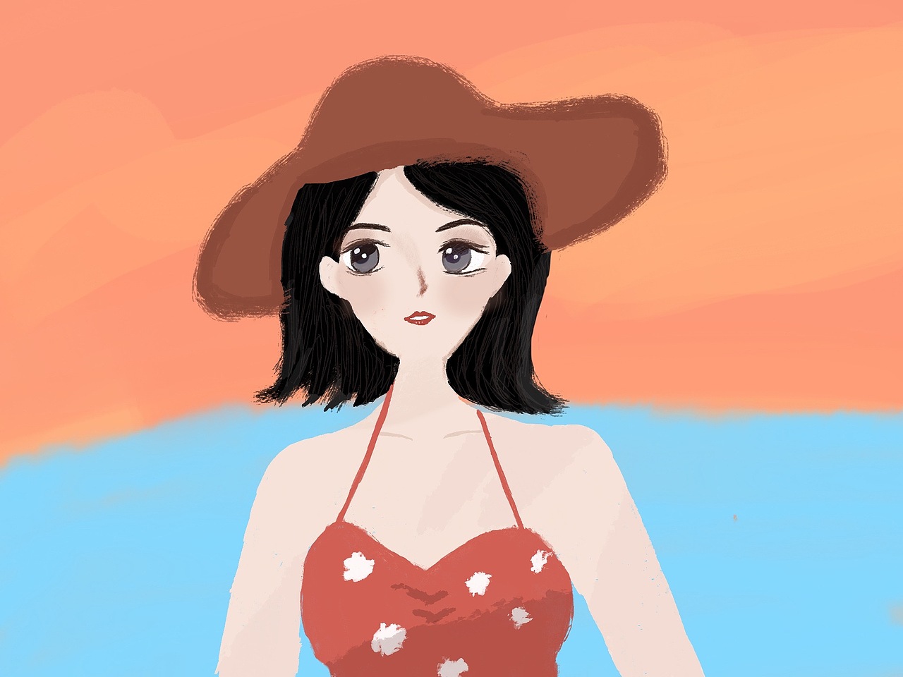 插画练习（图ZMTkxMjk4MDQ4） - 艺术插画 - 站酷设计师DAWAN大菀原创素材 - 站酷ZCOOL