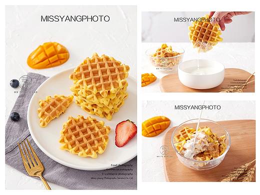 美食摄影|烘焙拍摄|华夫饼拍摄|电商摄影×郑州密斯杨