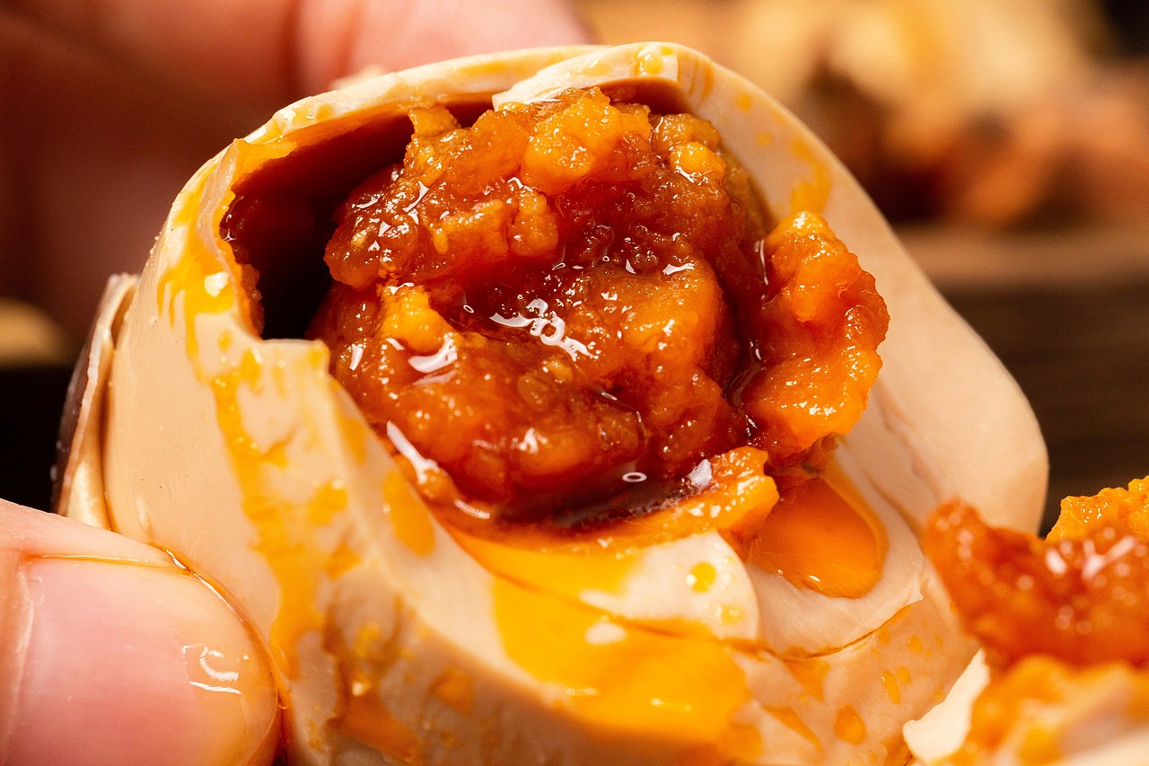 安徽八里河烤鸭蛋