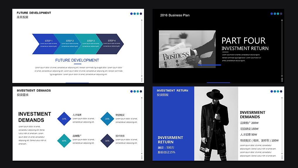 【耀你好看】欧美画册级别商业计划书4（图ZNjMxMzA1ODA=） - PPT/Keynote - 站酷设计师熊猫大人pandaren原创素材 - 站酷ZCOOL