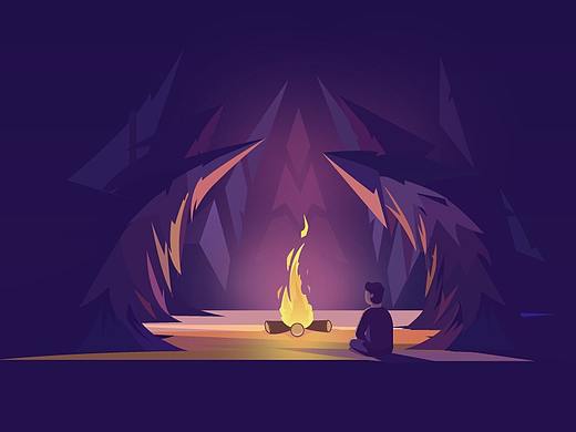 篝火（个人主页-ZMzMxMjY0NzY=） - 创作习作 - 站酷设计师番茄酱酱酱原创素材 - 站酷ZCOOL