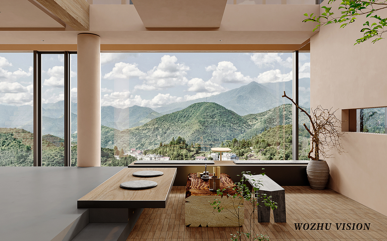 民宿（图ZMzc5Mjg2NDMy） - 家装设计 - 站酷设计师沃筑视觉原创素材 - 站酷ZCOOL