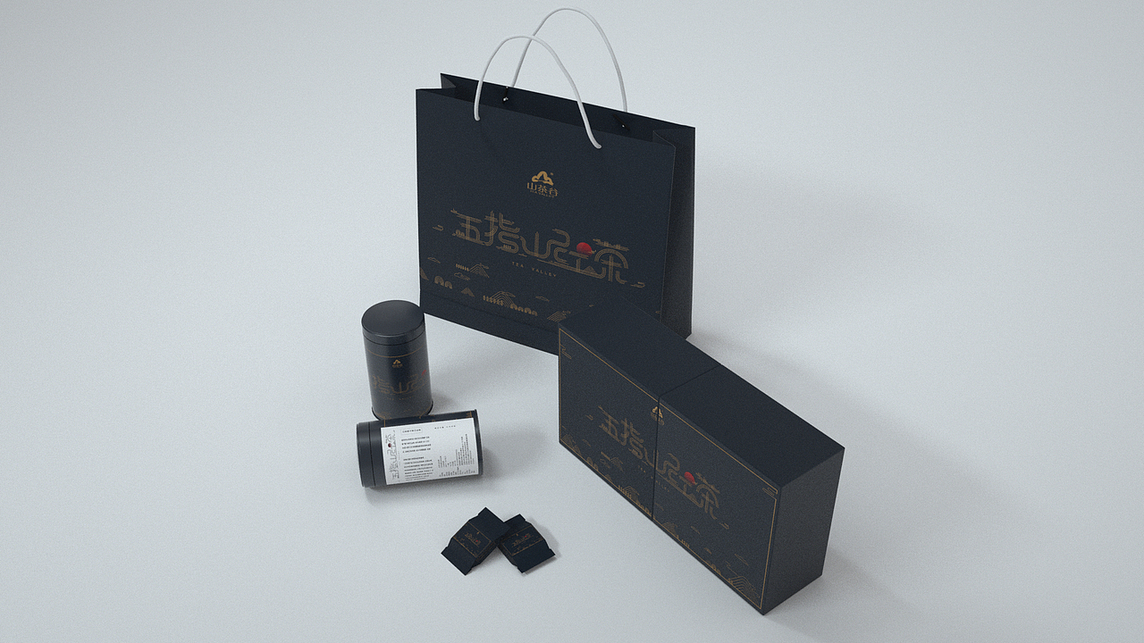 山谷茶 包装提案（图ZMTU5MTAxOTY4） - 包装 - 站酷设计师盛梦海原创素材 - 站酷ZCOOL