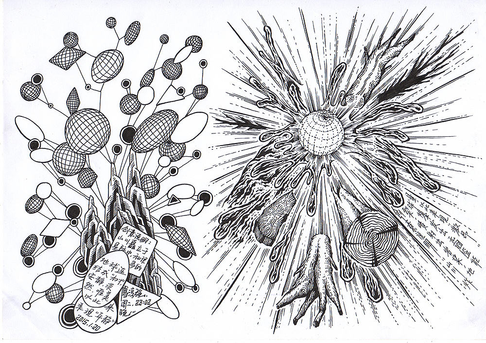 2015创意速写新作_傅淳强-站酷zcool