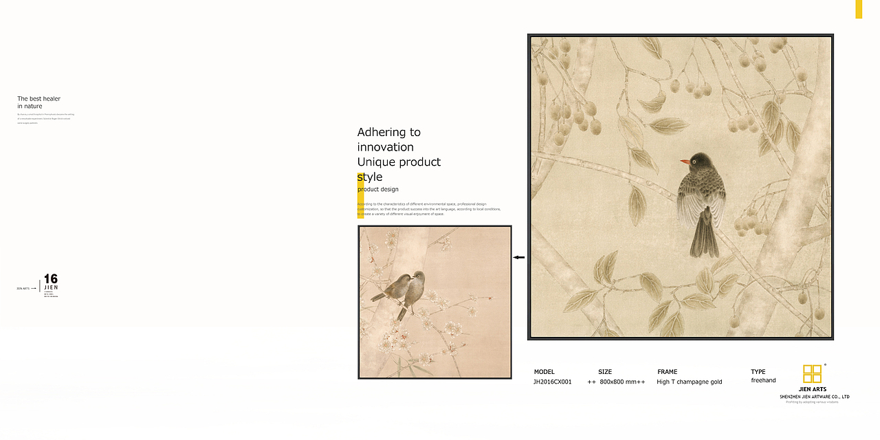 #新中式##装饰画##软装搭配##墙面挂画##酒店会所#（图ZOTI4MDg0OTI=） - 绘画 - 站酷设计师集恒工艺实物画原创素材 - 站酷ZCOOL