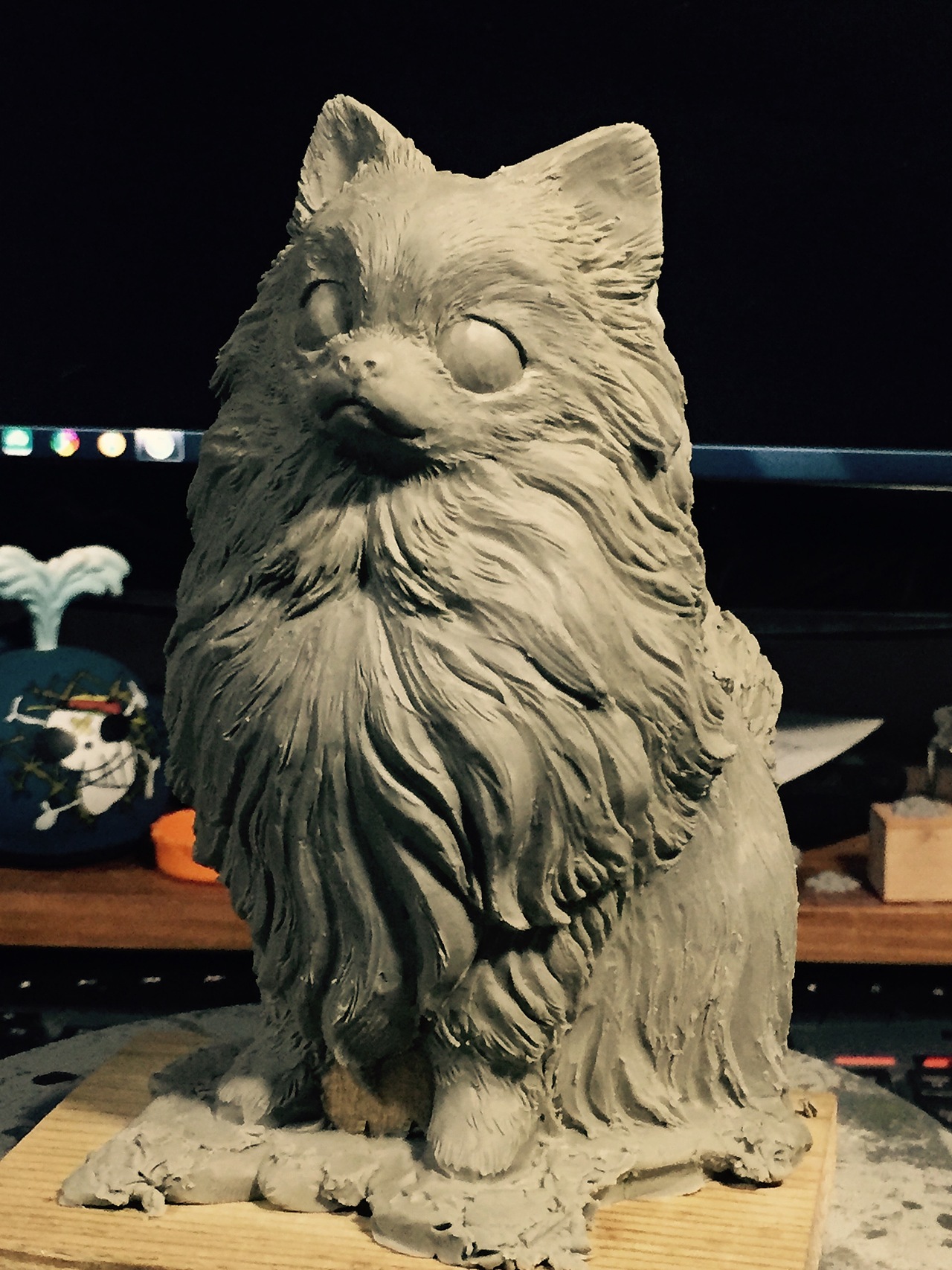 猫狗的手作摆件