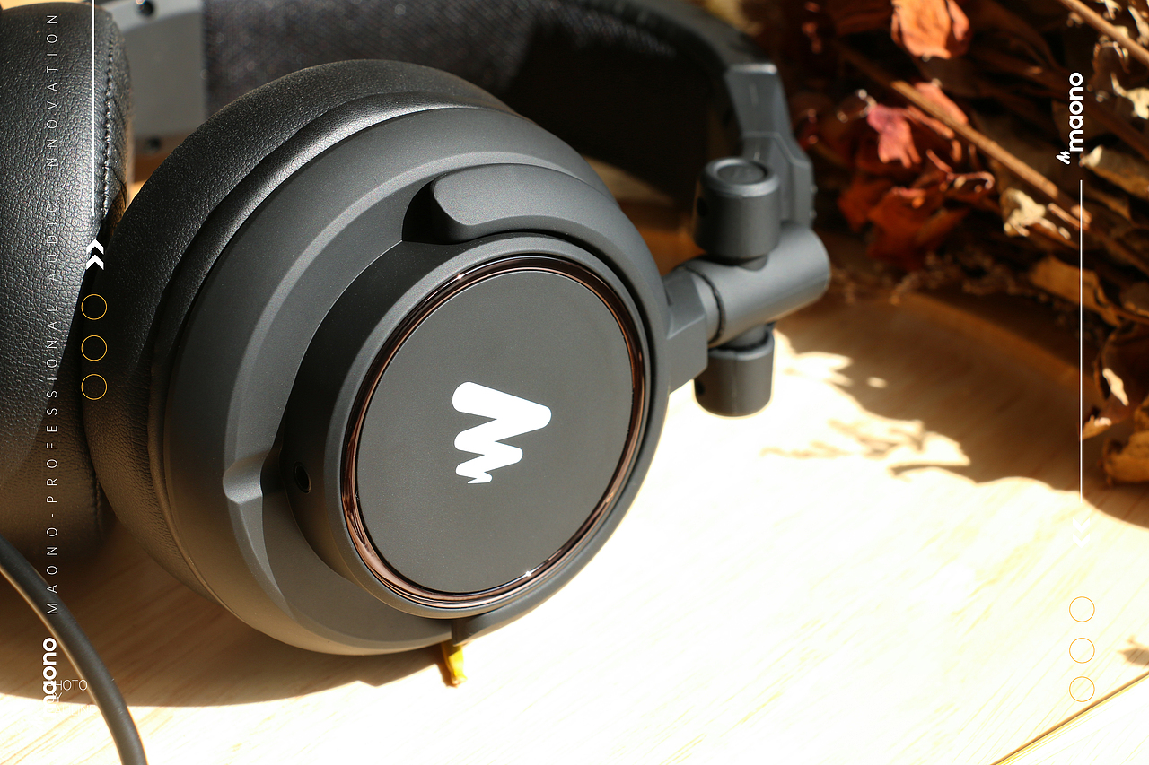 头戴式耳机摄影