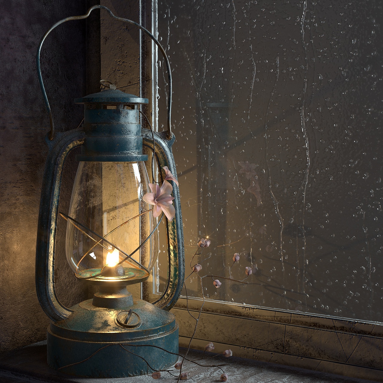 雨夜（图ZMjAzNjAyNTA4） - 场景 - 站酷设计师Qi_Kun原创素材 - 站酷ZCOOL