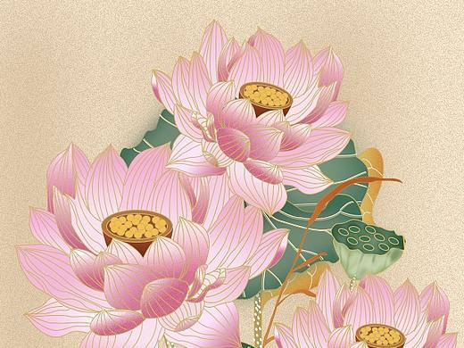 双鱼戏水鸳鸯图