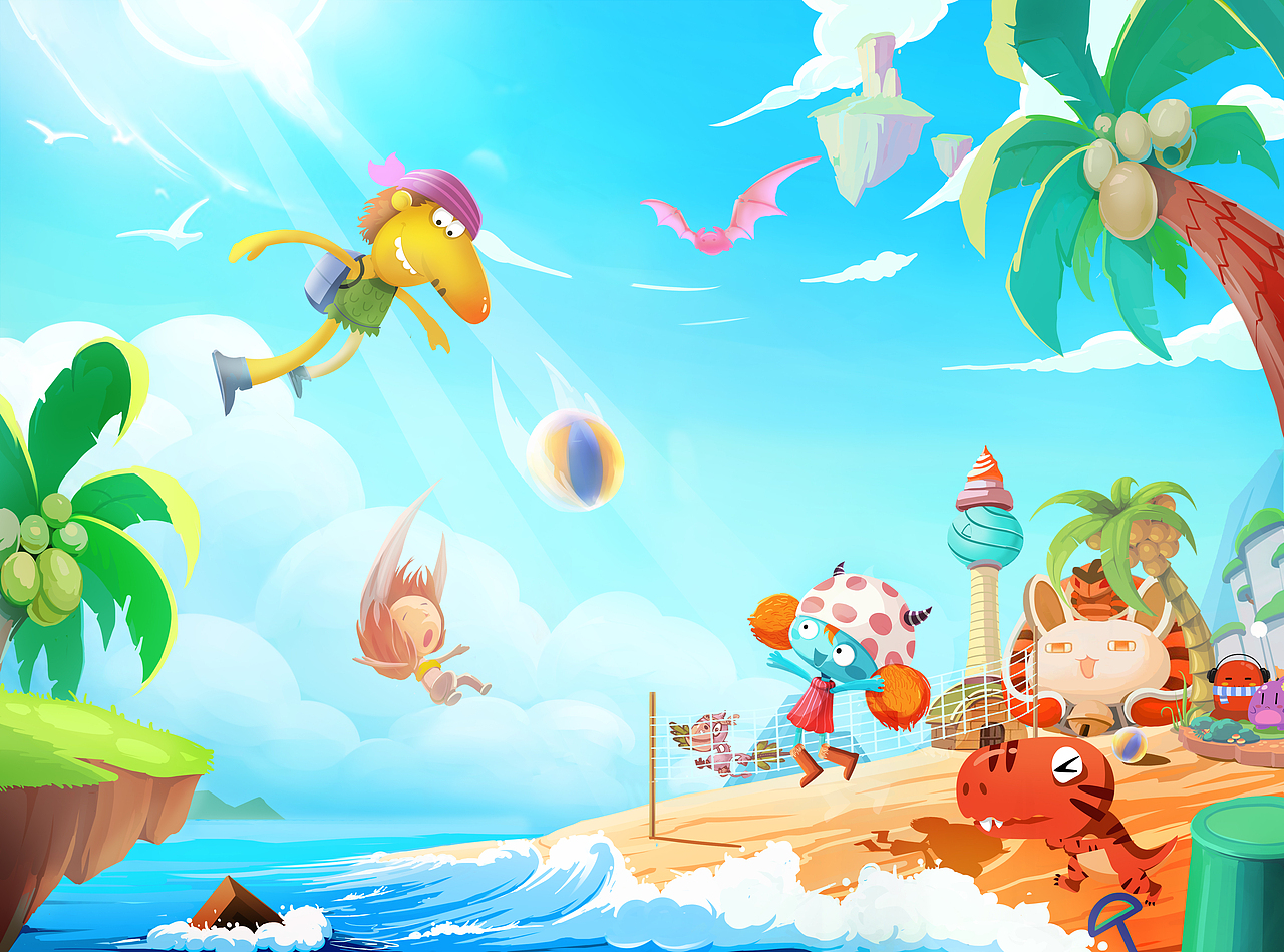 动画场景分镜（图ZNzA2Njg5NjA=） - 游戏原画 - 站酷设计师蓝调非流原创素材 - 站酷ZCOOL