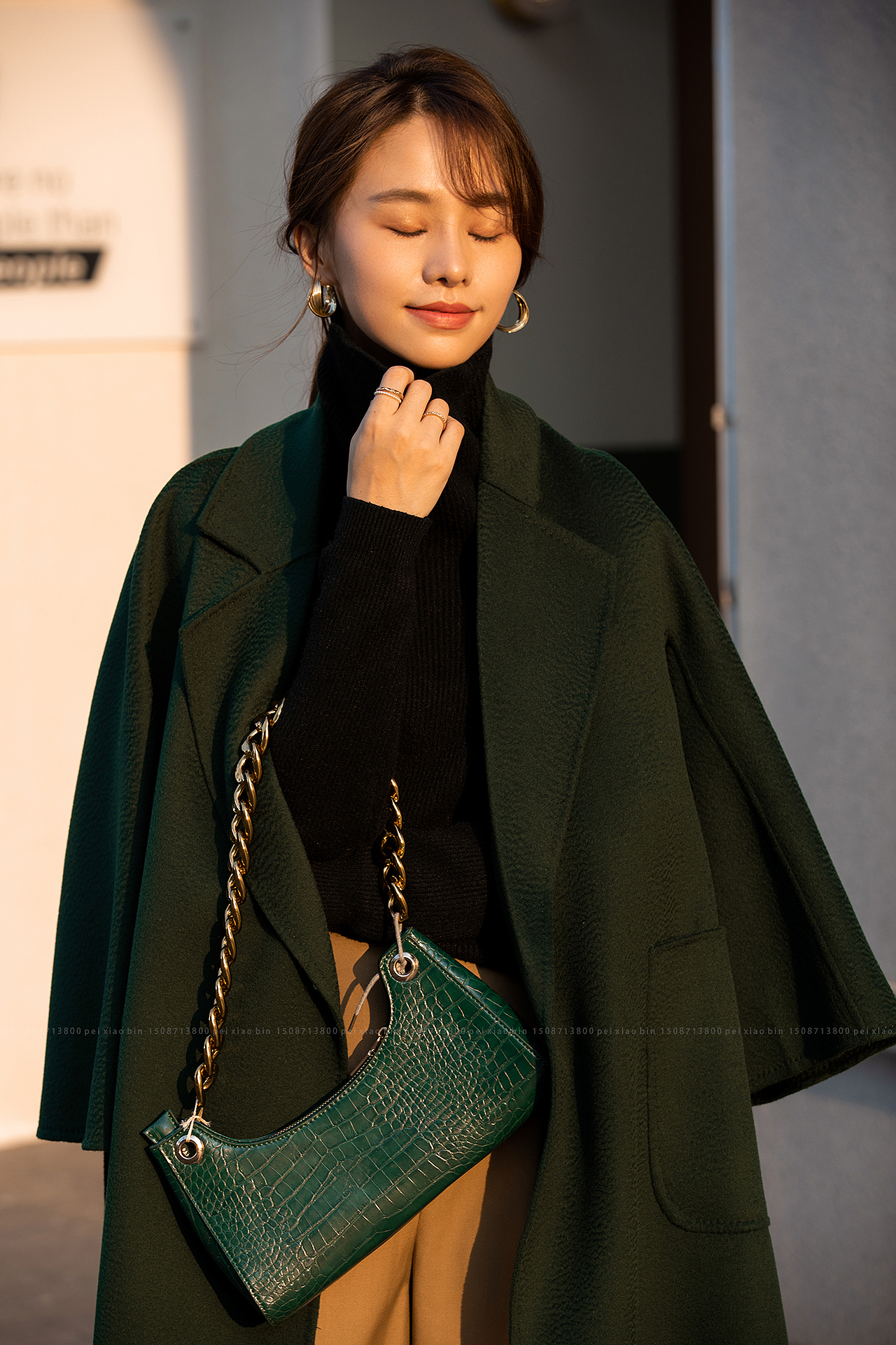 羊绒大衣拍摄1（图ZMjIyOTY0MTQ4） - 人像摄影 - 站酷设计师花路牛牛原创素材 - 站酷ZCOOL