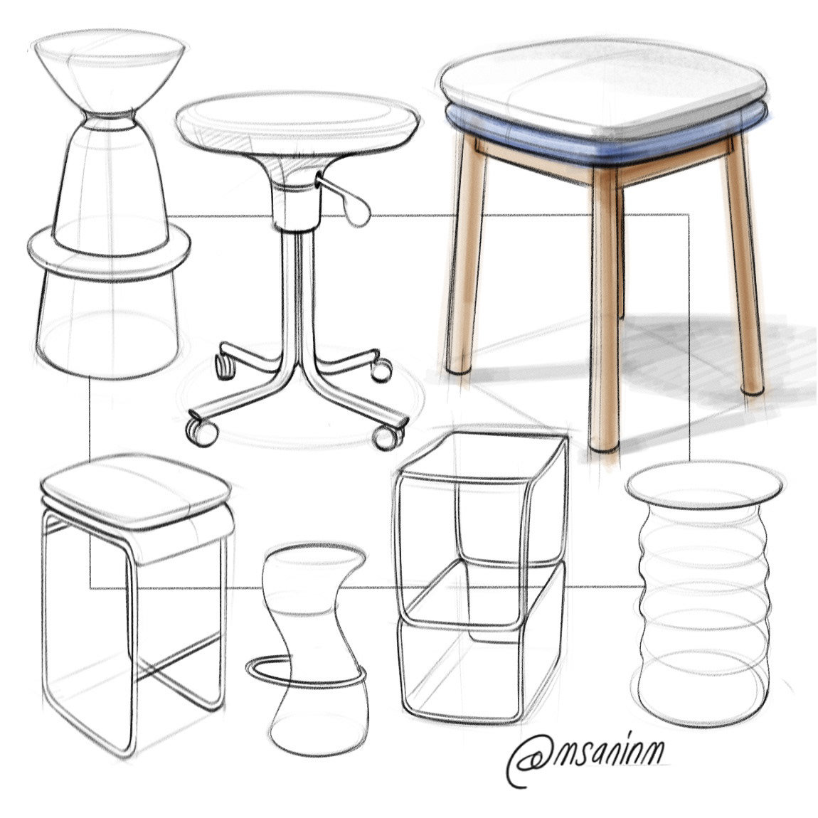 手绘鉴赏-02|大师级工业设计手绘