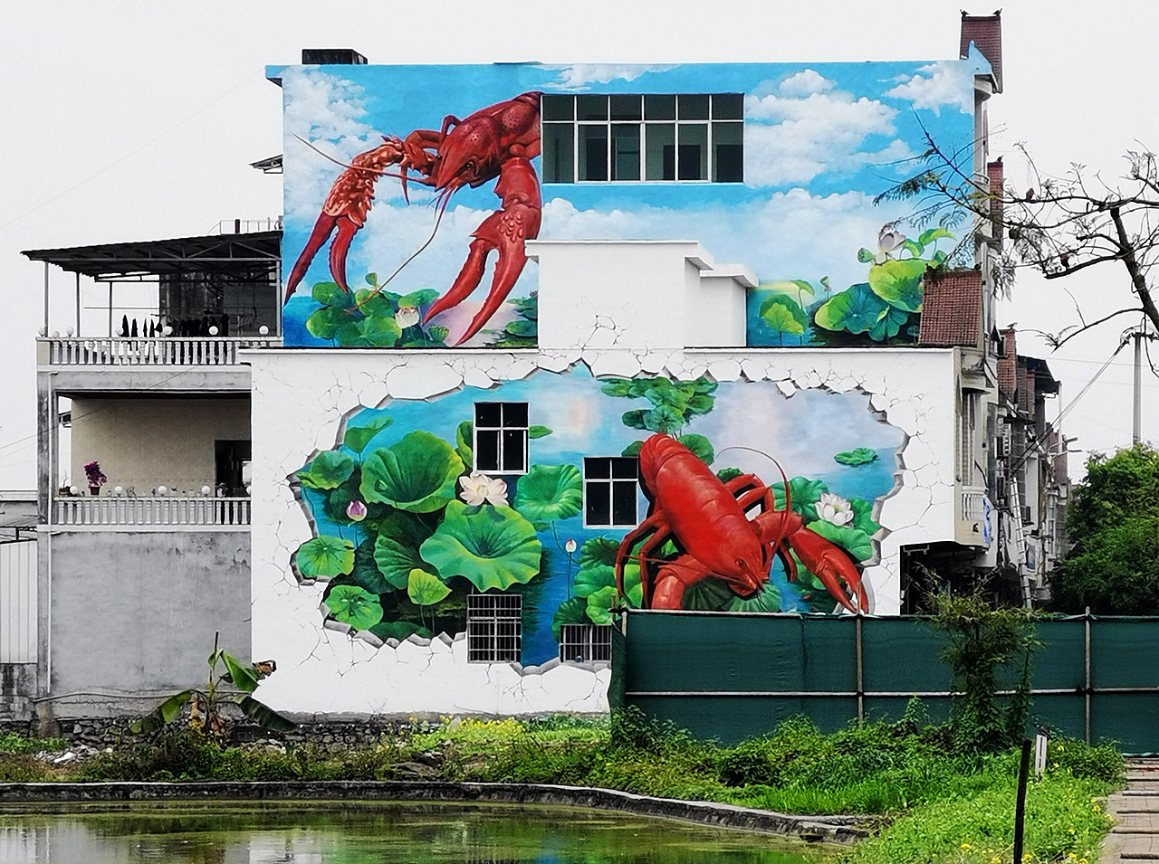 新农村墙绘,新农村壁画,乡村文化墙,农村墙绘