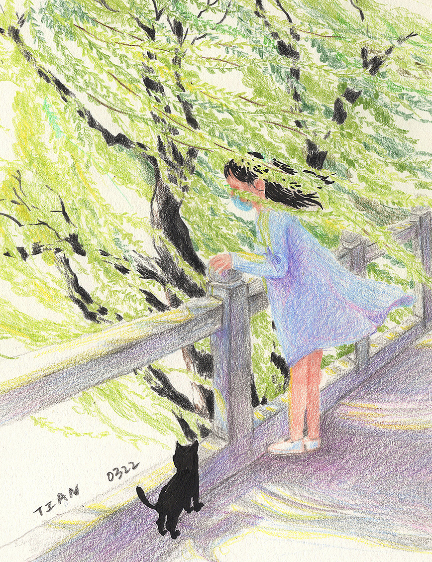 三月的小画，过春天。（图ZMjAzNDMxOTAw） - 创作习作 - 站酷设计师甲田由原创素材 - 站酷ZCOOL