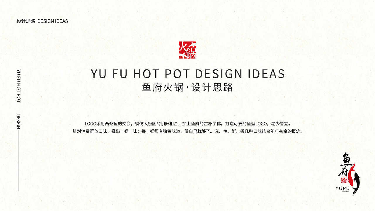 鱼府火锅logo提案