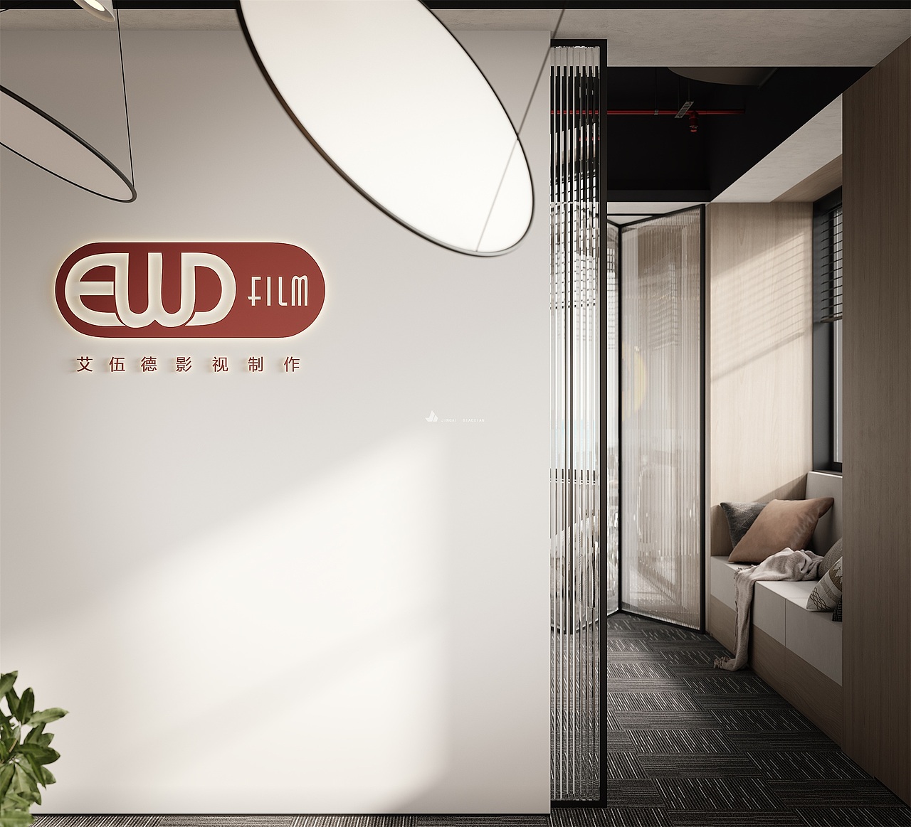 朱总会议室（图ZMjUyMzM4NDcy） - 家装设计 - 站酷设计师金该效果图官方账原创素材 - 站酷ZCOOL