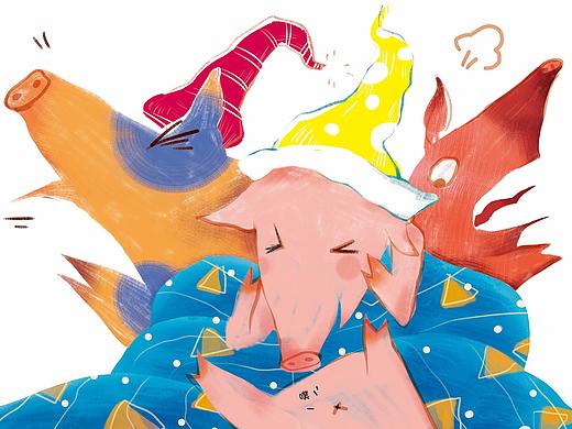 几张欧美向的童谣插画