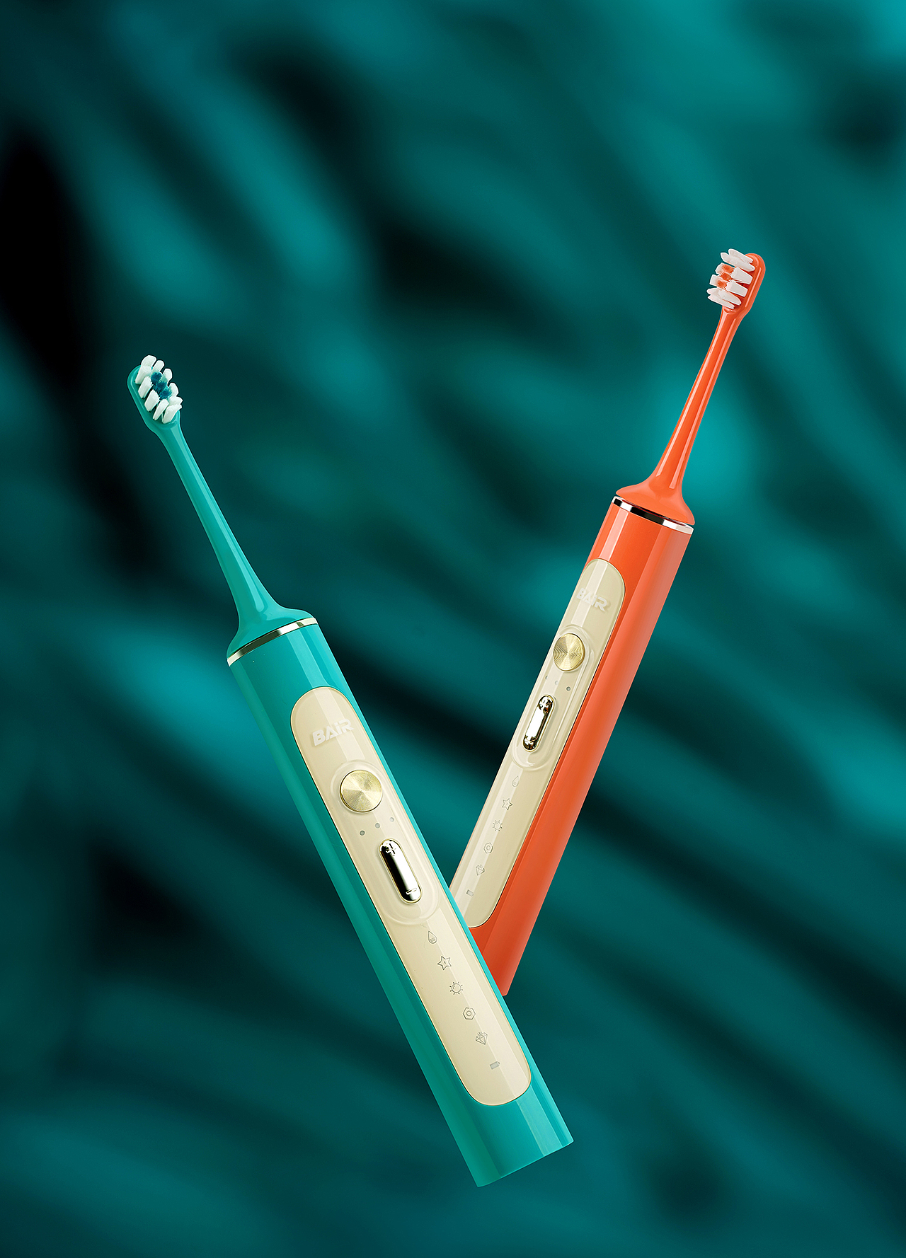 电动牙刷/青色/橙色/拜尔