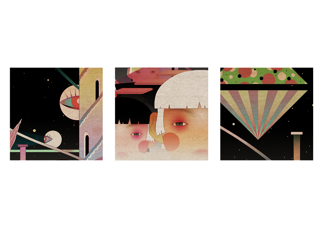 《游乐园》（图ZMjM2MjE5MDI0） - 创作习作 - 站酷设计师山上一只牛haha原创素材 - 站酷ZCOOL
