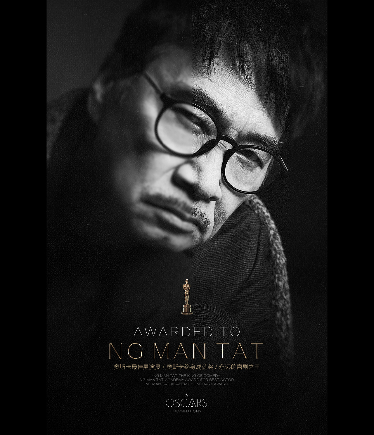 我才应该拿奥斯卡最佳男演员奖（图ZMjQ0Mzc0OTc2） - 海报 - 站酷设计师bowllwod原创素材 - 站酷ZCOOL