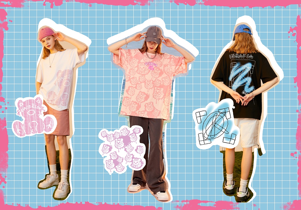潮牌 | 服装插画设计（图ZMjgxNTQwNDMy） - 休闲/流行服饰 - 站酷设计师缺钙小郭原创素材 - 站酷ZCOOL