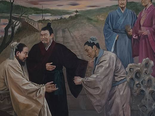 仲子庙油画作品系列