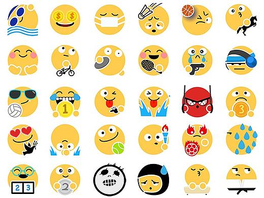 Sports Emoji表情设计