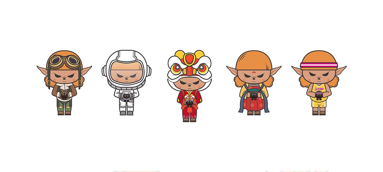 Black elves IP形象设计