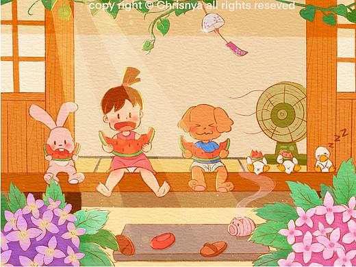 儿插-田园的快乐生活