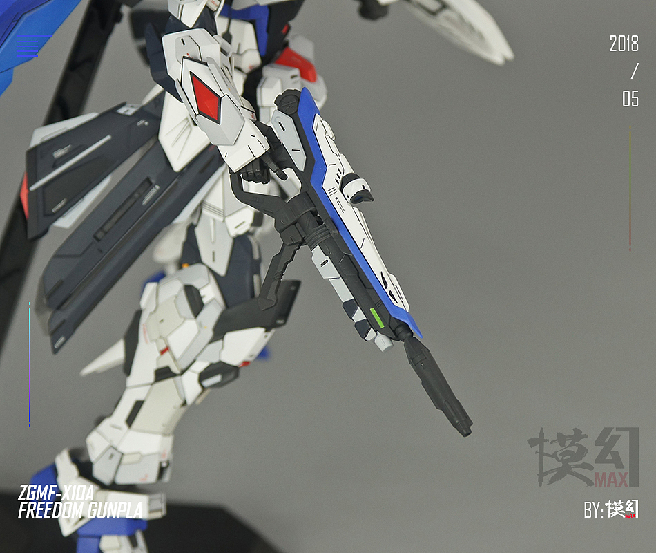 [模幻MAX] MG ZGMF-X10A 自由高达2.0+无限维度改件（图ZMTE2Mzc4MTg4） - 手办/模玩 - 站酷设计师phasewei原创素材 - 站酷ZCOOL