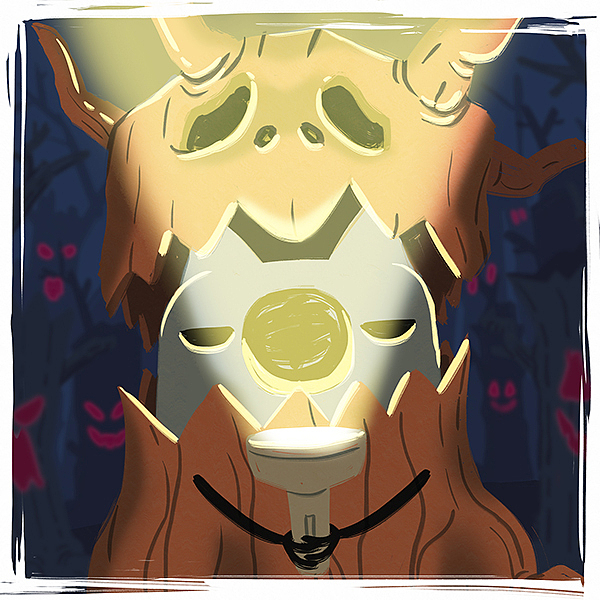 [商稿］中秋&万圣节（图ZMjMzNDUxMzI4） - 中/长篇漫画 - 站酷设计师芥末小E原创素材 - 站酷ZCOOL