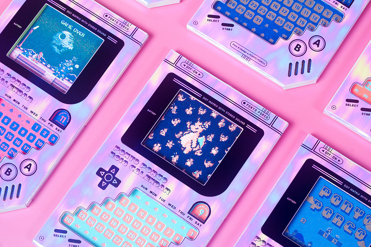 设计分享/ PONYO PORCO -日历（图ZMjQ5NDY0NDIw） - 书籍/画册 - 站酷设计师BranD杂志原创素材 - 站酷ZCOOL