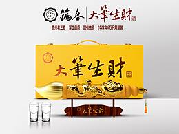 筑春醬香型白酒海報(bào)設(shè)計(jì)