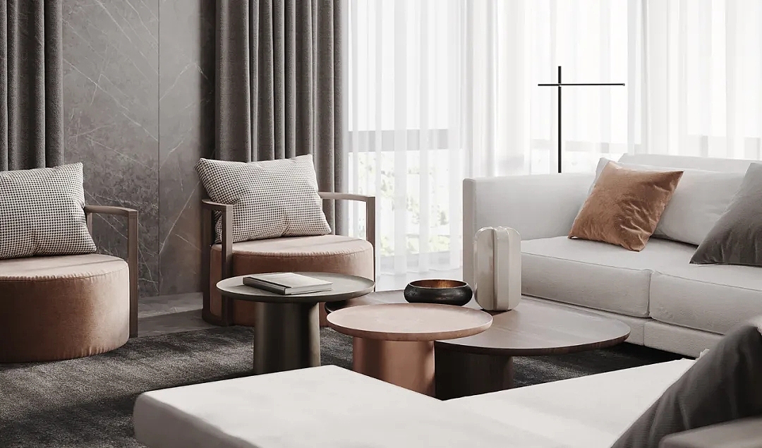 NOM Bureau | 暖色的空间感--乌克兰基辅公寓20211117