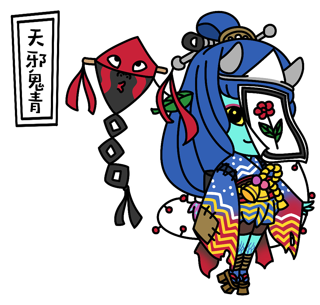 阴阳师n级式神q版~|插画|创作习作|哎我勒个去了 - 原创作品 - 站酷