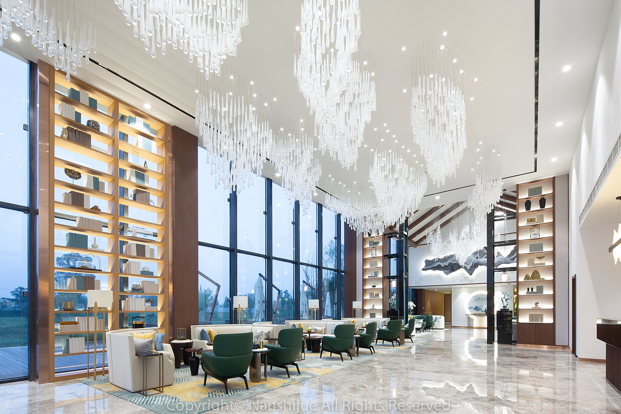 四川江口未来城售楼处拍摄售楼处摄影地产拍摄照片