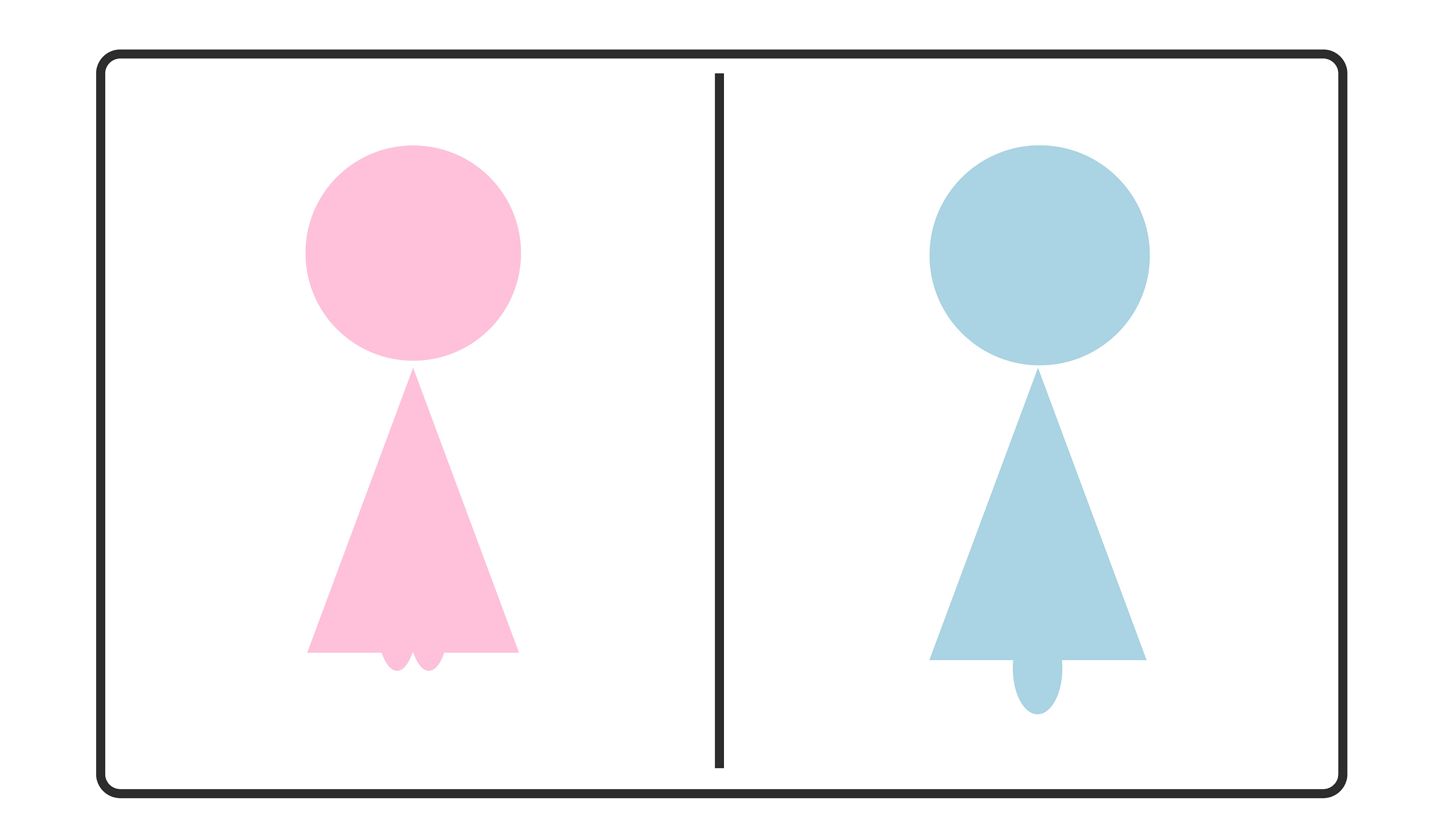 男女厕所标识设计图__公共标识标志_标志图标_设计图库_昵图网nipic.com