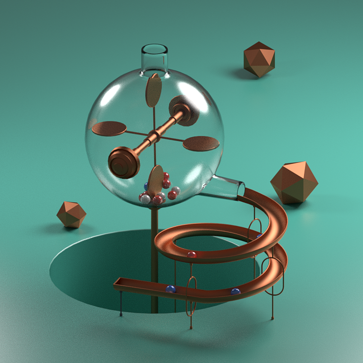 c4d练习|工业/产品|其他工业/产品|岛丘_临摹作品-站酷zcool