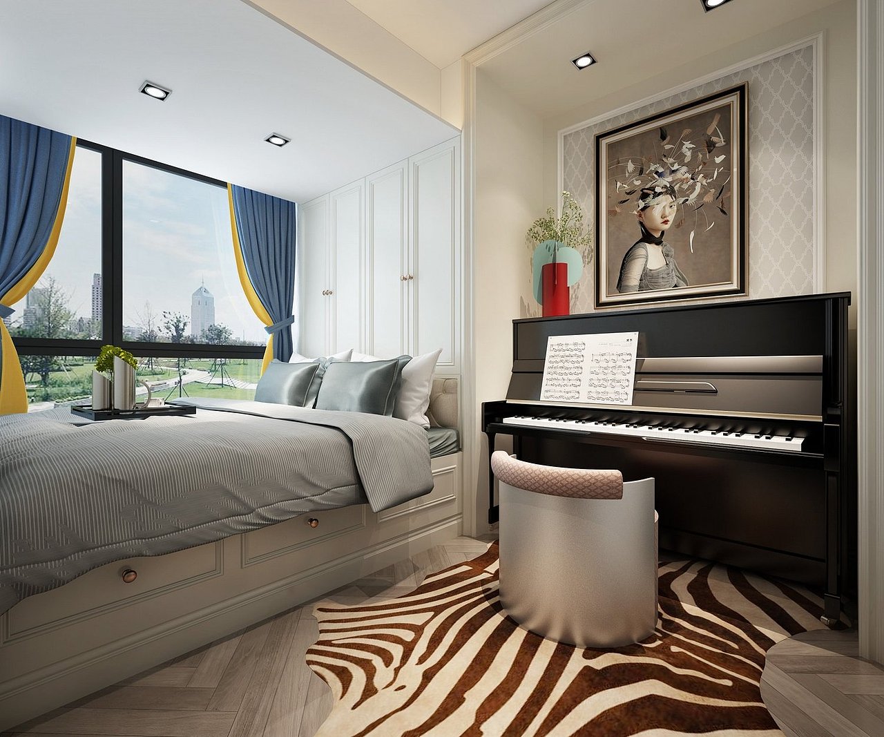 深圳装修:黄埔雅苑,现代简约风,生活就是这样简单