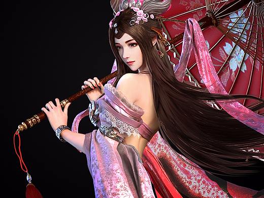 《那一剑江湖》CG海报 