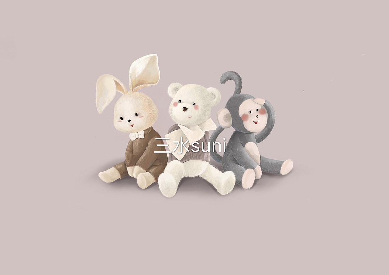 玩具插画（图ZMTAyNzA2NDk2） - 商业插画 - 站酷设计师三水suni原创素材 - 站酷ZCOOL