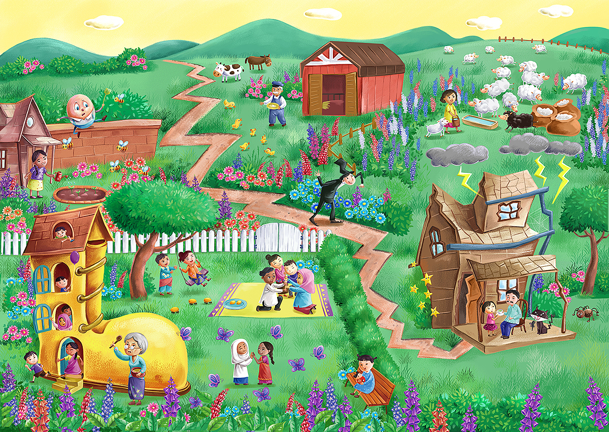 与新加坡合作的英文儿歌