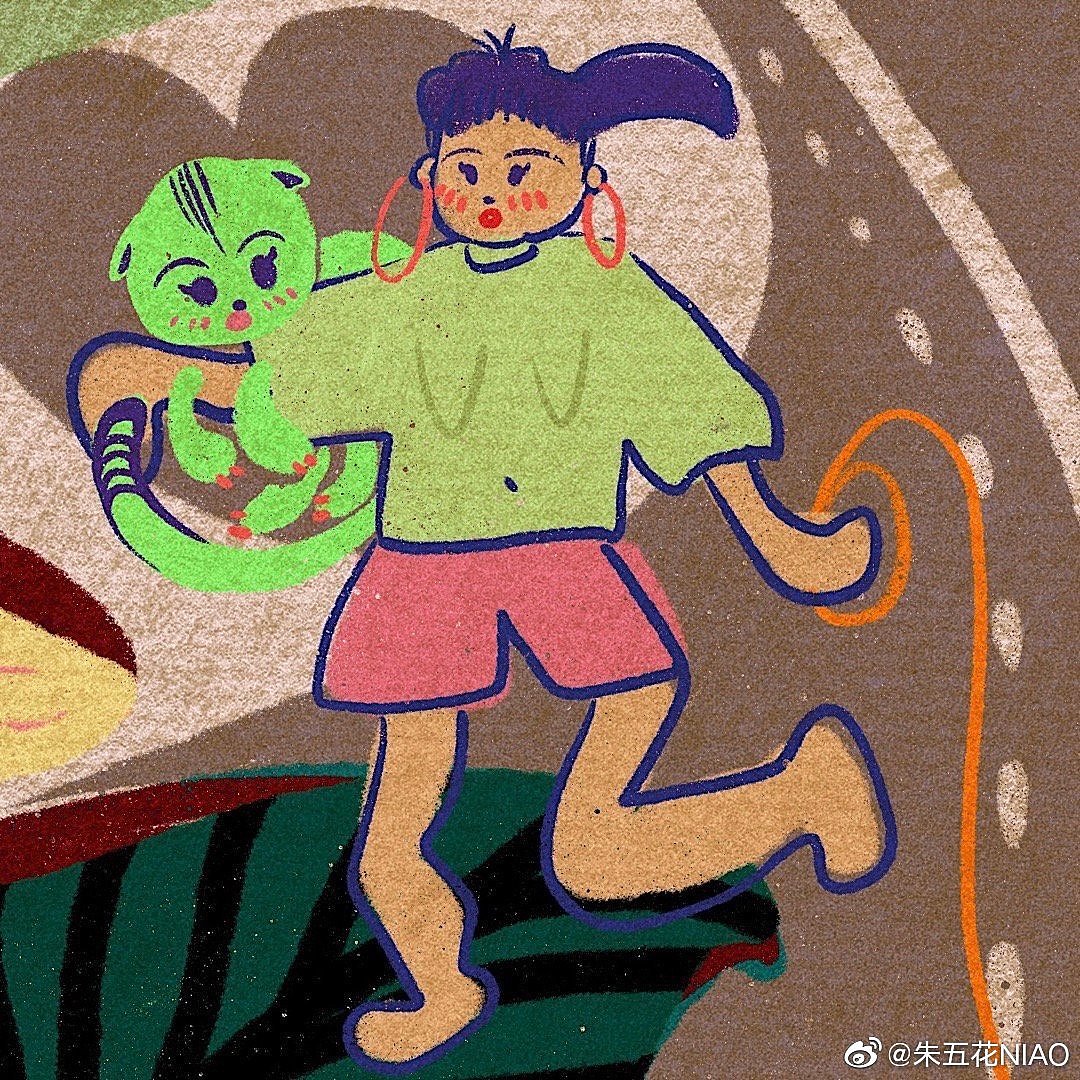 画了一个拼贴（图ZMjY3MDMyNzQ4） - 商业插画 - 站酷设计师千五子原创素材 - 站酷ZCOOL